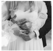 Rękawy tiulowe ślubne +okrycie tiulowe gratis