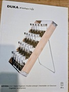 Organizer na przyprawy Dukka Krydda 20 słoiczków