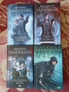 Cienie tożsamości Żałobne opaski Zaginiony metal Bezkres magii - Sanderson