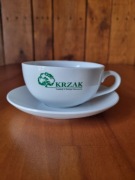 Filiżanka ze spodkiem * KRZAK * NOWA