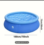 Basen ogrodowy, dmuchany