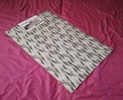 NOWA mata łazienkowa piankowa uniwersalna brązowa beż 45x75cm smukee