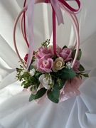 bukiet prezentowy z mydła. flower box