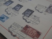 Karnet zeszycik Wystawa Drogowa Warszawa 1935 arkusz ( m/s Piłsudski)