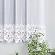 FELICJA Firanka żakardowa dołem na prosto, 120x400 Bt