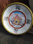 Metalowa tacka talerz Boże Narodzenie