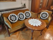 Eleganckie felgi do BMW 6,5J 16" 5x112 ET22 6876921, czujniki TPMS, dekle