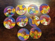 ORYGINALNE Pokémon TAZO 3D MASTER | KOMPLET POSTACI