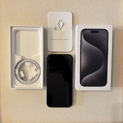 iPhone 15 pro, black / czarny, 128GB