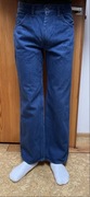 Szerokie baggy Vintage Jeansy Carpenter Workwear Hype Unikat XS 34 na 170cm