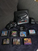 Sega Mega Drive II | Zestaw 7 Gier | Sprawna + Akcesoria