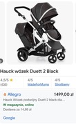 Wózek dla dzieci rok po roku Hauck duett okazja