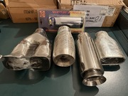 Końcówki wydechu tłumiki paleta likwidacja sklepu 40szt