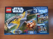 Lego 66396 - Star Wars - UNIKAT - idealny stan - 3w1 (7877, 7929, 7913)