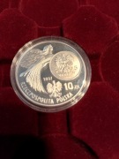 Srebrna moneta 10zł DZIEJE ZŁOTEGO – 5 zł z 1928 r. Nike