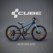 Rower CUBE Acid 200 Disc 20 cali – stan bdb + dodatki – MTB Poznań