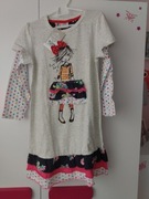 Nowa bawełniana sukienka 6-7 lat piękna 