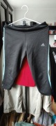 Adidas Climalite legginsy sportowe damskie 3/4 oryginalne. M 38-40