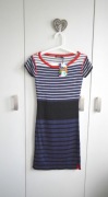 Desigual sukienka nowa z metką XS premium paski prążki
