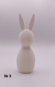 Królik Nr 3 Ażurowy – Nowoczesny Design – Druk 3D – 24 cm