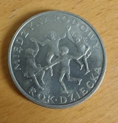 Międzynarodowy rok dziecka 20zł 1979
