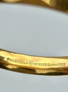 BRANSOLETA  ZŁOTO WALCOWANE 