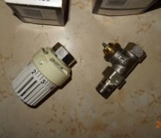 Głowica termostatyczna z połączeniem RTD + zawór