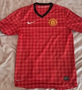 koszulka klubu manchester united domowa z sezonu 12/13  rozmiar M