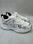 Buty damskie sneakersy sportowe biało srebrne Sprandi rozmiar 38
