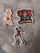 naklejki winylowe gorillaz