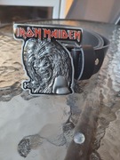 Czarny skórzany pasek IRON MAIDEN Killers