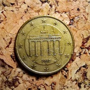 Niemcy - RFN, 50 Euro Cent, 2002, Hambourg