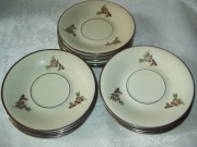 PORCELANOWY SPODEK, SALATERKA - KPM DANIA- KWIATY