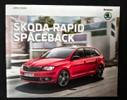 Skoda Rapid Spaceback (2014) - prospekt, broszura, folder