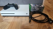 Konsola XBOX ONE S 800GB | Kontroler | 6 Gier