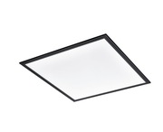 Plafon LED Eglo 60x60 cm 33W czarny 4000K 4700 lm