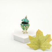 Jajko jajo faberge pojemniki szkatułka małe zielone styl wiktoriański
