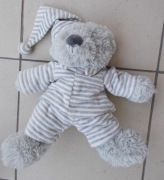 MIŚ  W PIŻAMCE PLUSZOWY MASKOTKA MIĘKKI 30 cm 