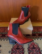 Nowe botki skórzane kowbojki buty kowbojskie r. 38