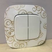 Łącznik świecznikowy LEGRAND VALENA ALLURE komplet