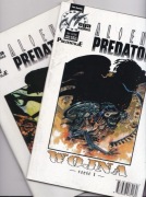 Aliens Predator - Wojna - część 1 i 2 . Komplet .