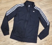 Czarna bluza na zamek Adidas climalite S