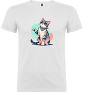 Koszulka dziecięca POWAŻNY KOTEK