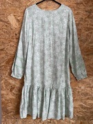 BONPRIX Premium SUKIENKA Zielona w kwiaty  L 40