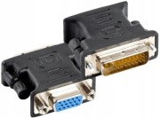 Adapter AV Lanberg DVI-I - D-Sub (VGA) czarny