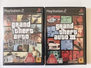 GTA San Andreas& GTA III NTSC J PlayStation 2 
