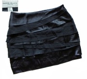 KAREN MILLEN cudna jedwabna w czerni r.36