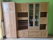 Meblościanka, meble pokojowe super stan kolor olcha