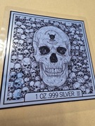 SKULL SERIES 1oz Ag999