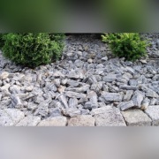 Kora kamienna, grys ozdobny, kamień, kruszywo